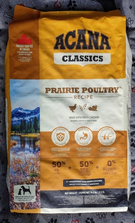 Повнораціонний сухий корм для собак ACANA CLASSICS Prairie Poultry, 14,5 кг