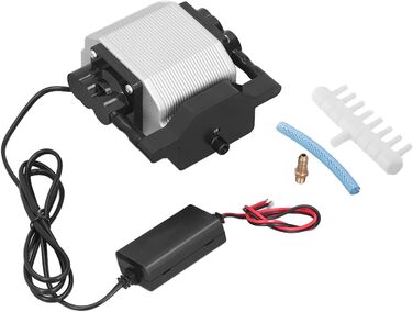 Акваріумний повітряний насос 12V для аерації, портативний, для домашнього використання, працює від акумулятора