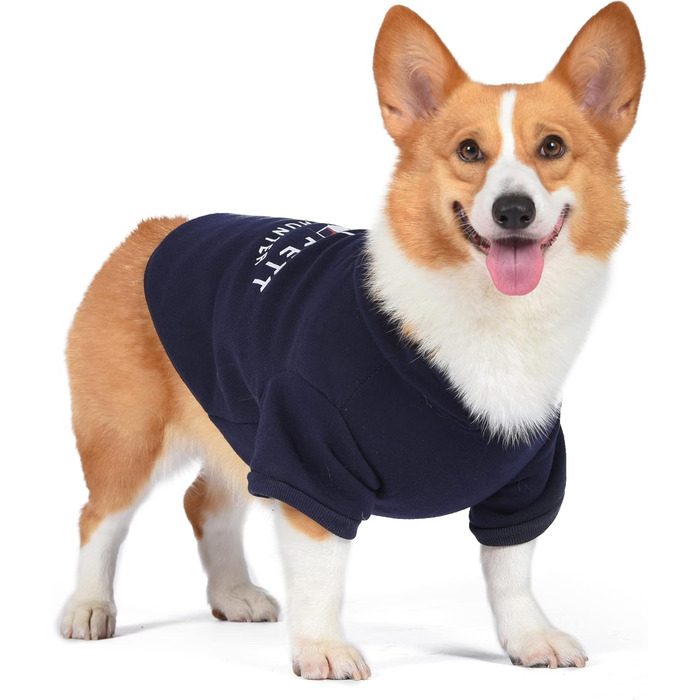 Худі для собак Star Wars Boba Fett, блакитний, розмір Small | Одяг для собак Star Wars | Зручний капюшонний світшот для собак, подарунок для фанатів Star Wars