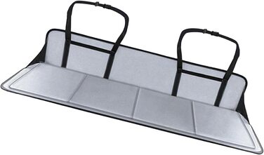 Розширювач для заднього сидіння автомобіля, 42 x 128 см, не надувний, розкладний, для багажника (сірий)