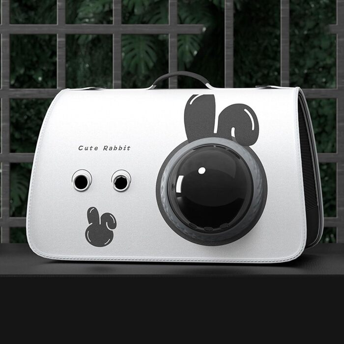 Сумка-переноска для домашніх тварин, легка сумка-переноска через плече, зручна переноска для собак та котів (J)