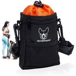 Сумка для ласощів для собак Hundefreund | Зручна сумка для тренувань з 4 відділеннями (14 x 11 x 4 см)