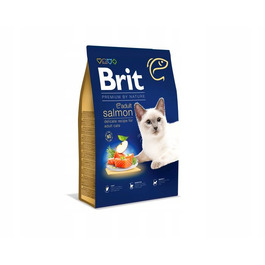 Сухий корм для дорослих котів Brit Premium з лососем, 8 кг