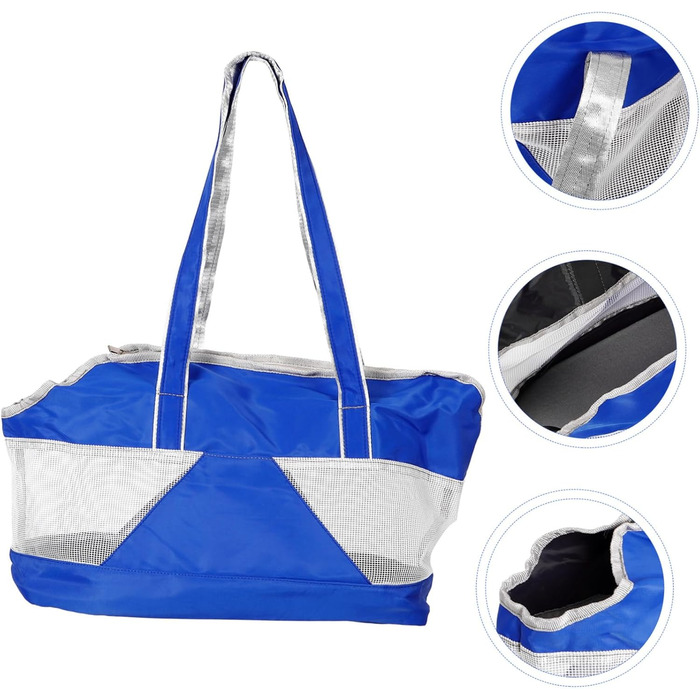 Транспортна сумка для домашніх тварин SEWOART - дихаюча, з міцного оксфордського полотна, з плечовим ременем, для маленьких собак та котів