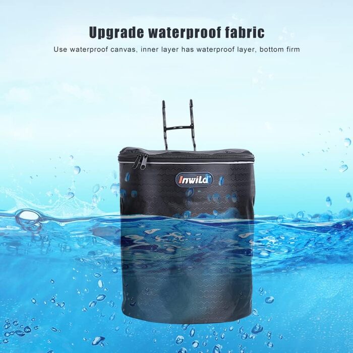 Кошик на кермо велосипеда, передній, складний | Кошик для велосипеда | Легкий монтаж, знімна корзина-сумка для самокатів, балансувальних велосипедів, собак, пікніків, покупок