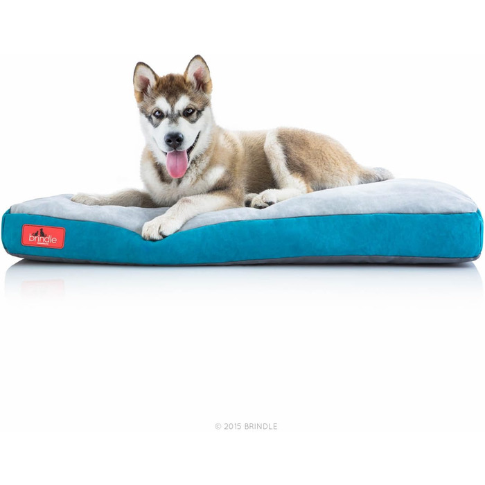 Ортопедичне ліжко для домашніх тварин із подрібненого Memory Foam, сумісне з клітками, знімний чохол, розмір M, для собак, котів, кроликів