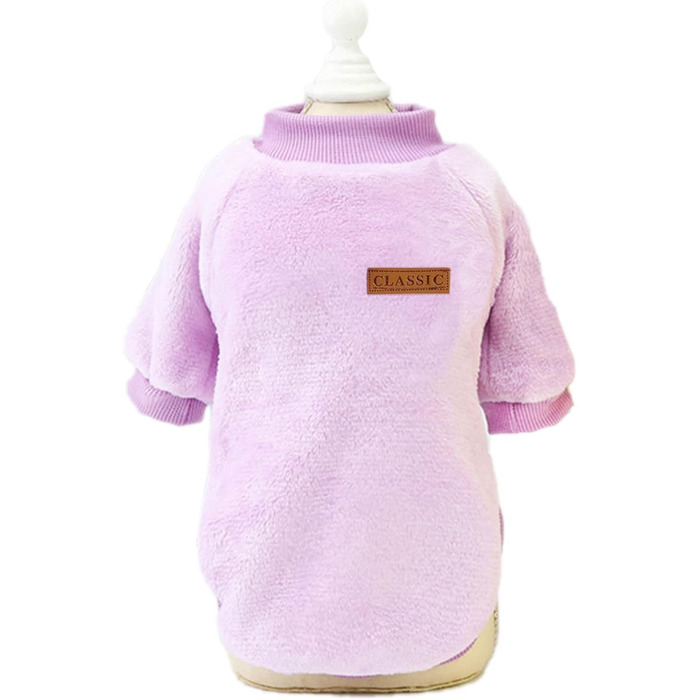 Теплий в'язаний пуловер для собак Jecikelon, зимовий, м'який, зелений, для цуценят, розмір XX-Small