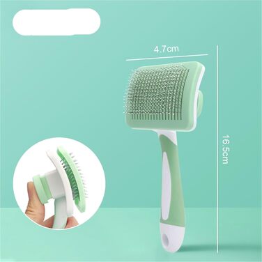 Гребінець для догляду за шерстю собак та котів, для довгошерстих тварин, рожевий, видалення шерсті, догляд за шерстю, аксесуари для домашніх тварин