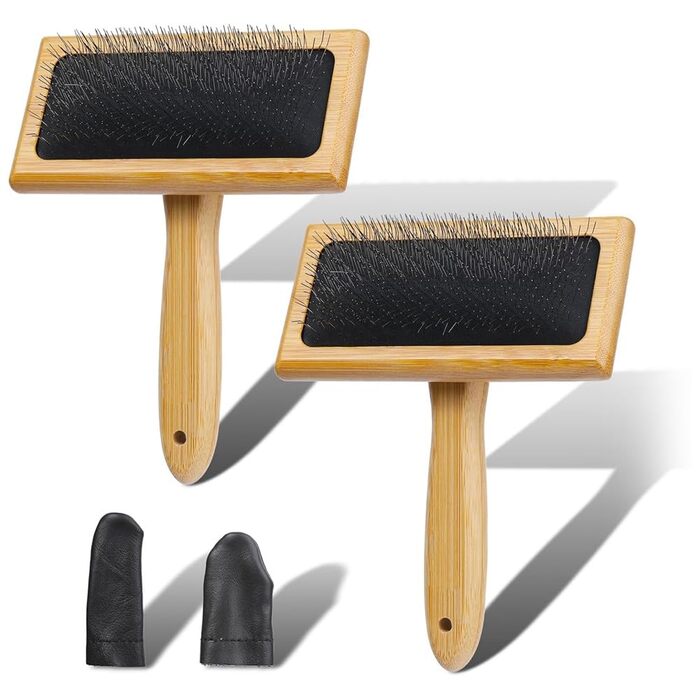 Щітка для кардування вовни, для котів та собак, для ворсування, пряжі та рукоділля