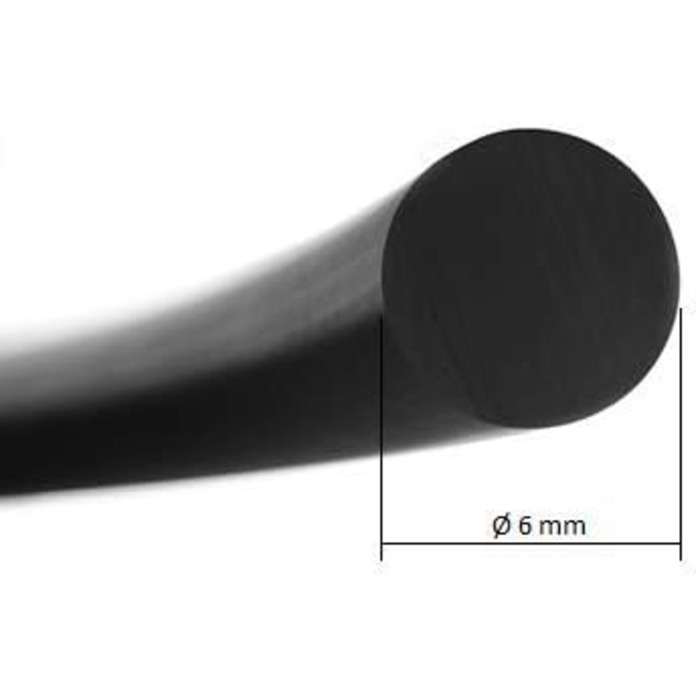 Гумовий плетиш Single Tail Gummi Peitsche GP-30 (чорний)