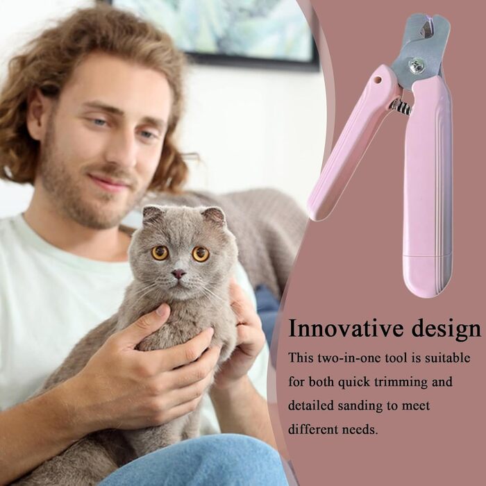 Електричний триммер для собак 2-в-1 з LED-підсвічуванням | Зручний дизайн, точна стрижка для догляду за тваринами