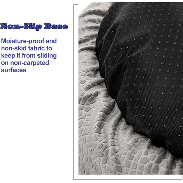 Кругле ліжко для собак та котів, плюшеве, м'яке, 50 см (сірий колір)