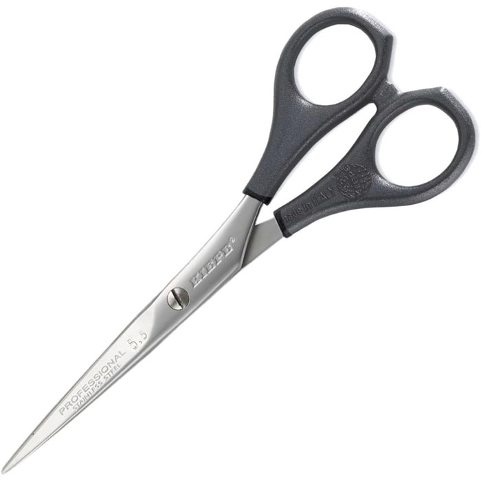 Професійні ножиці для филировки волосся Kiepe з 28 зубцями – напівлезо, з нержавіючої сталі, легка ручка з пластику, Made in Italy для салону та дому