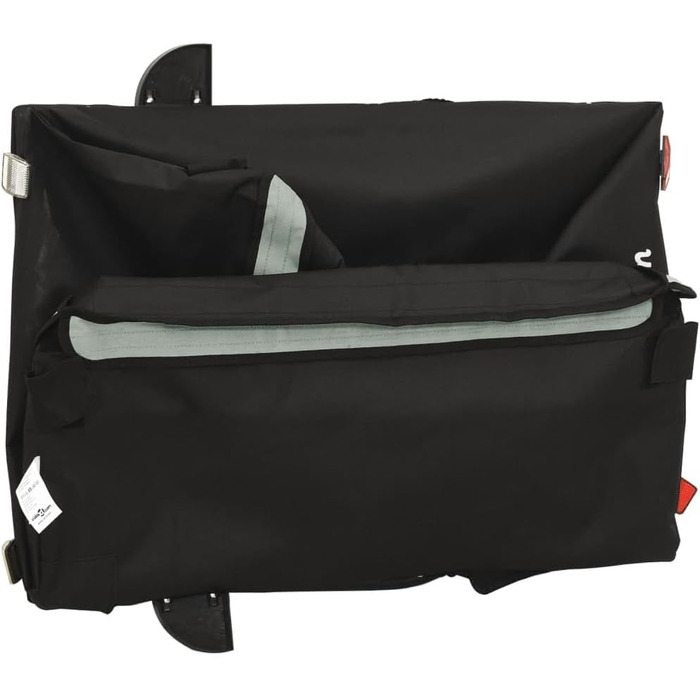 Причіп для собак, велосипедний причіп, причіп для бігу: чорний та сірий, 45 кг, сталь, легка збірка, універсальний