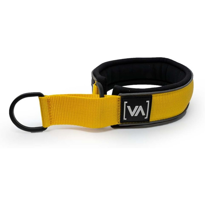 VITOMALIA® Легке відбиваюче нашийник для собак з гальмом, 4 см, міцний нейлон та м'який неопрен, для середніх собак