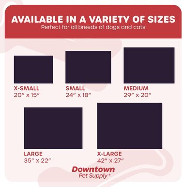 Підстилка для переноски Kalahari від Downtown Pet Supply, 73,7 x 50,8 см, водонепроникна, Ripstop Nylon, можна прати в машині, розмір M, L 74 x 51 x 51 см