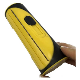 Щітка для видалення підшерстя собак і котів 3-в-1, розпушувач, гребінець для котів та собак, жовта