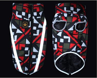 Теплий зимовий одяг для собак: бавовняний куртка-манта для малих, середніх та великих собак, 3XL, червоний