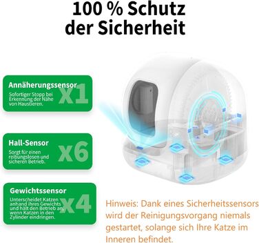 PETKIT Pura Max 2 - самоочищуваний лоток для котів, 76л, з App-керуванням, для кількох котів, з дезодорантом