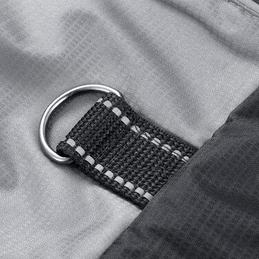 Водонепроникна куртка для собак на осінь та зиму AxSpeed, чорна, розмір M