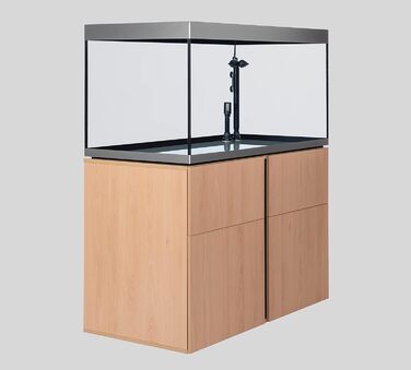 Набір акваріум Fluval Siena 160, 166 л з тумбою, білий (бук)