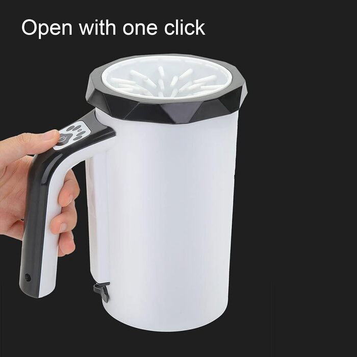 Автоматичний мийка лап для собак, портативна, розділена, ручна, перезаряджувана. Підходить для середніх та великих собак