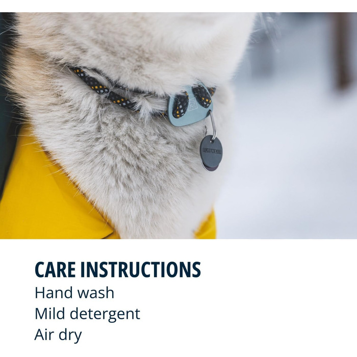 Ошийник для собак Ruffwear Knot-a-Collar, середній, регульований, з альпіністського шнура, для прогулянок, 36–50 см, чорний обсидіан