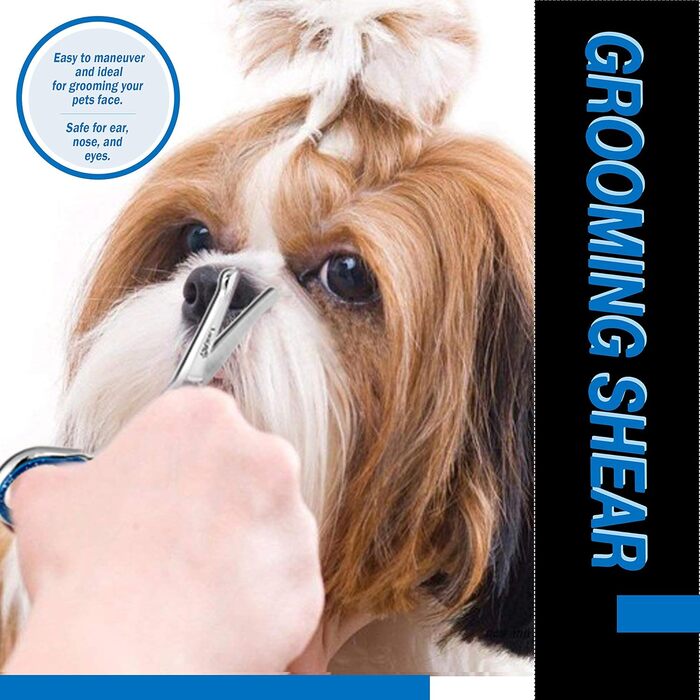 Набір для догляду за шерстю тварин Laazar: професійний набір ножиць для собак та котів (17.8 см, 16.5 см)