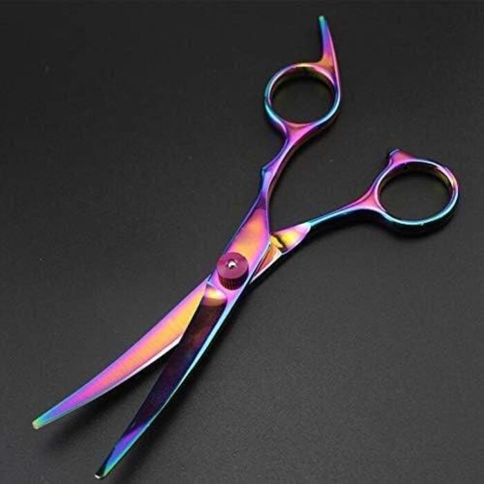 Набір професійних ножиць для грумінгу собак, 6 дюймів, фіолетовий