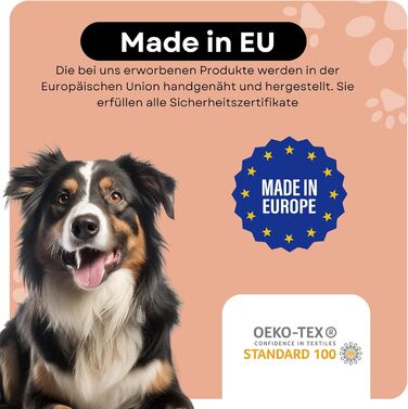 Ортопедичне собаче ліжко Odolplusz для великих собак | М'яке ліжко-кімната для середніх та великих собак | Собача матрацна подушка знімний, пральний чохол | (80x60x7 см, Сірий)