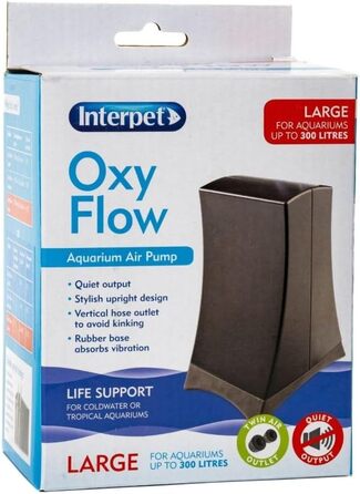 Повітряний насос Interpet Oxy Flow (L) для акваріумів