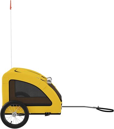 Транспортна перетяжка для собак Oxford, жовта, 125x63x66 см, для маленьких собак та котів, модель 93959