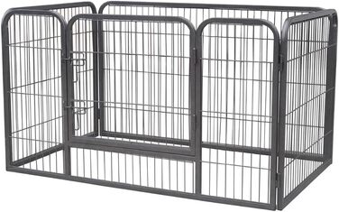 Клітка для цуценят Melko XXL, вольєр для собак, огорожа для тварин