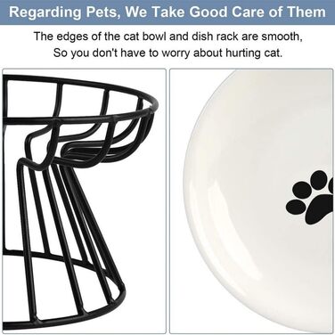 Набір мисок для котів з піднятою платформою, запобігає болю в шиї, широкі миски, анти-блювотні, з неслизьким килимком (зелені)