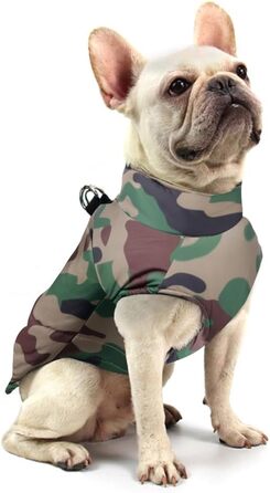 Водонепроникна куртка для собак FeiaX, тепла зимова жилетка для маленьких, середніх та великих собак (камуфляж, 5XL)