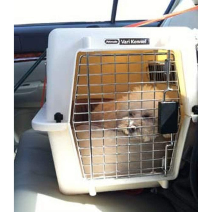 Petmate Ultra Vari Kennel Fashion 21 – переноска для собак до 7 кг із переробленого пластику, транспортний бокс 53×41×38 см