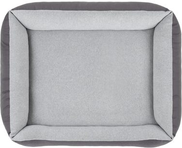 Крісло-лежанка для собак Doctor Bark GreenLabel XL (110x85 см, сірий) - зручне та міцне, Made in Germany