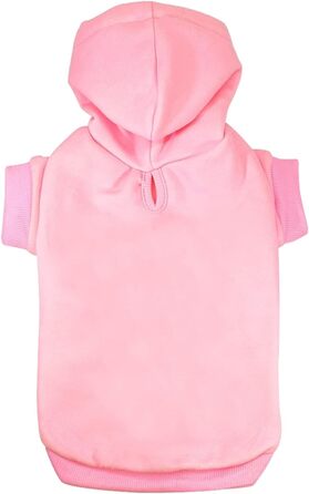 Пуловер для собак, рожевий, розмір S: теплий та стильний одяг для маленьких та великих собак