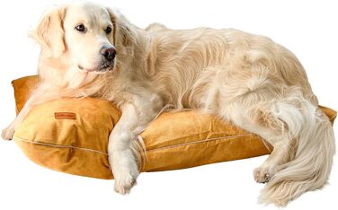 Подушка для собак, м'яка, з велюру, 70x100 см, зелена, для середніх собак