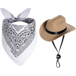 Костюм ковбоя для собак та котів, аксесуари для Хелловін, Choyaxo