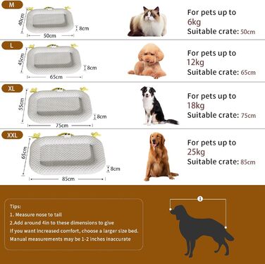 Охолоджуючий лежак для собак Marchul, літня килимкова підстилка для котів, підстилка для домашніх тварин для котів та собак, 75x55 см, лежак для вольєру з антиковзким дном, підстилка для сну домашніх тварин для дому та подорожей XL 55*75CM