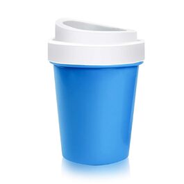 Очисник лап для собак Elinala, щітка для миття лап тварин, знімна масажна щітка для собак та котів, для очищення від бруду та багнюки (блакитний)