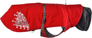 iEnergy™ Куртка для собак на зиму, тепла та легка, з відбиваючими елементами. Червона, середнього розміру