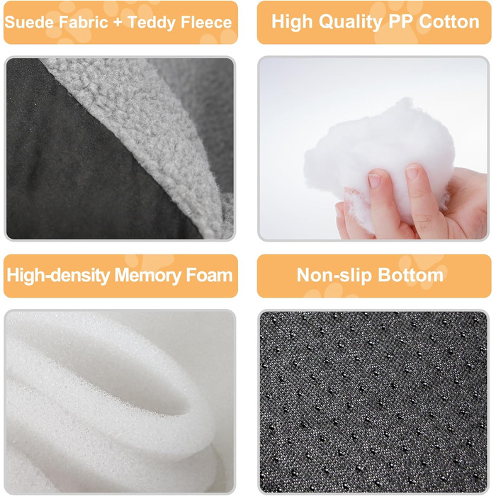 Автокрісло для собак малого та середнього розміру до 13,6 кг, знімний та миючий чохол, підійде для котів, автокрісло на переднє сидіння, з ременями безпеки (Сірий, L)