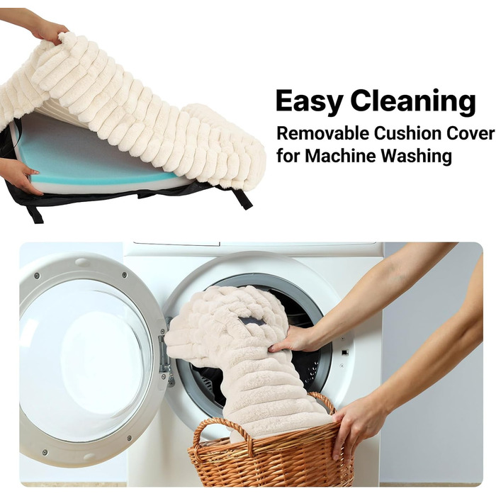 Ліжко для собак Veehoo - зручне диванчик для маленьких собак з ортопедичним матрацом, антиковзаючі ніжки, 60x45x10 см, білий