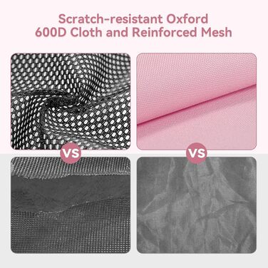 Льоток для собак великих порід, 4 Pet, портативний, з мискою, водовідштовхувальне дно, сірий + рожевий