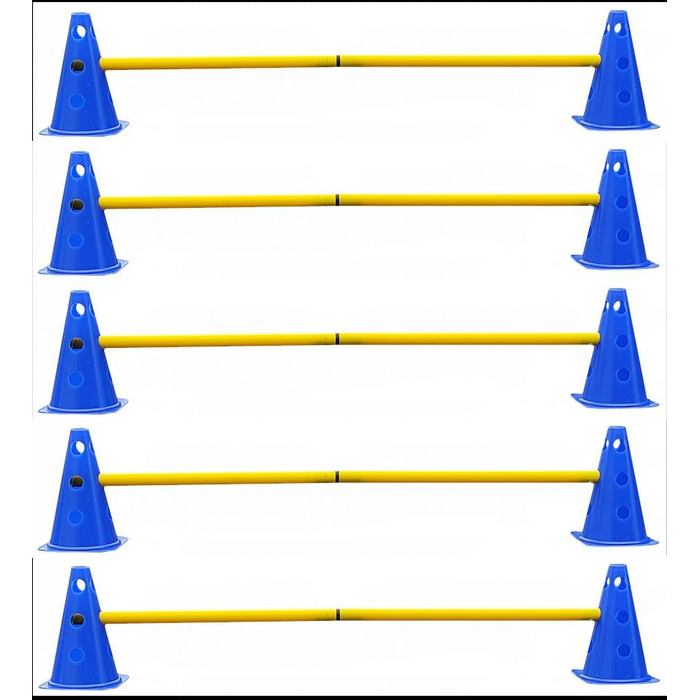 Набір фігур-стібок для координації та дресирування собак, коней, спорту: 5 шт.