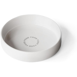 Керамічна годівниця для котів Minty&Marla® Food | Біла, преміум-якість