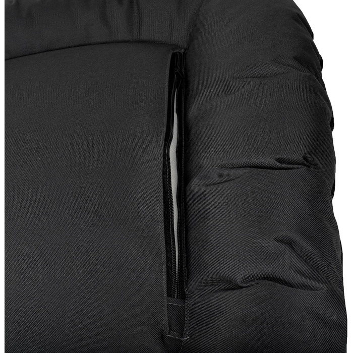 Водонепроникне лежанка для собак - лежанка-матрац з Codura | Для маленьких собак | Сірий колір, розмір XL (105 x 85 см), з принтом лапок