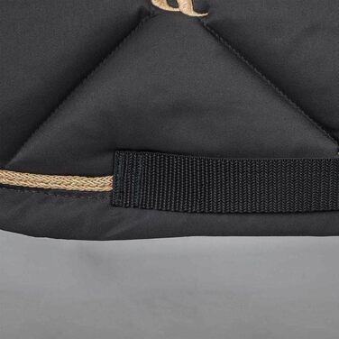 Schabracke Back on Track Night Collection Dressur Graphite grau Full - підкова для коней
